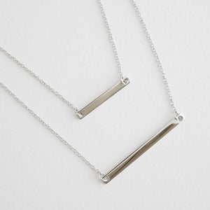 Layered Bar Necklace