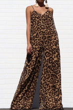 Load image into Gallery viewer, Let It Flow Leopard Jumpsuit