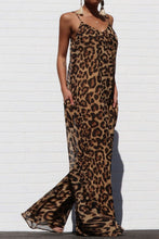 Load image into Gallery viewer, Let It Flow Leopard Jumpsuit